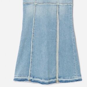 Re/Done Column Maxi Skirt